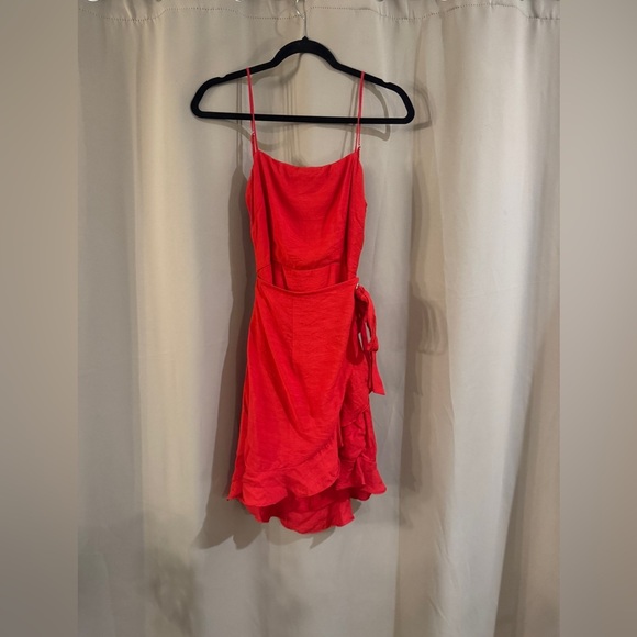 Angel Biba Vibrant Red Dress - Picture 1 of 6